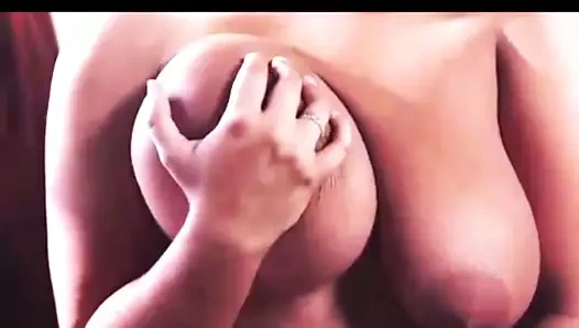 Yukarı ve aşağı zıplayan büyük doğal memeler #174