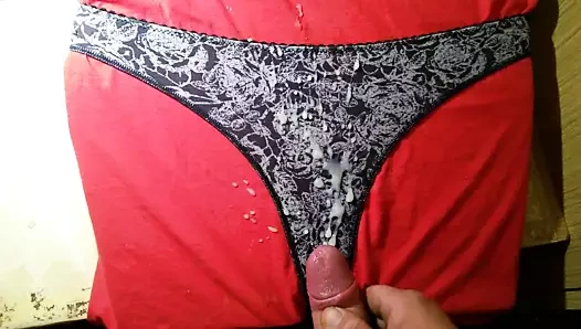 Cum üzerinde hanımları külot 16