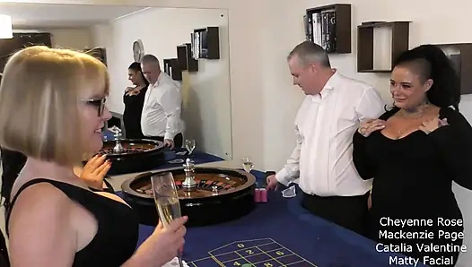 Casino gecesi herkes galip