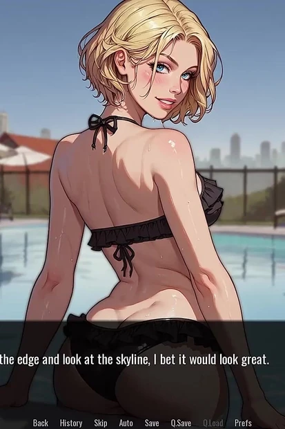 Большой белый член против азиатской девственности - Добро пожаловать в Порт-Хейвен 6 игра с визуальным романом