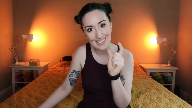 Неловкий SPH - женское доминирование в видео от первого лица с словесным унижением, оргазмом и смехом без рук - полное видео мисс Faith Rae