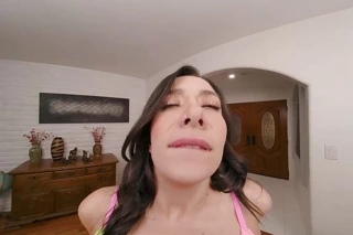 Badoinkvr Natalie Brooks eski sevgilinle özel egzersiz seansı yapmalı ama onun yerine sana verecek