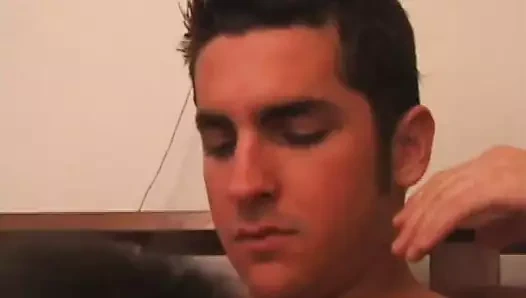 Üç çocuklar emmek ve sikme