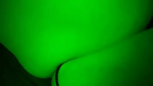 Sneaked into friends spare room for mutual playtime