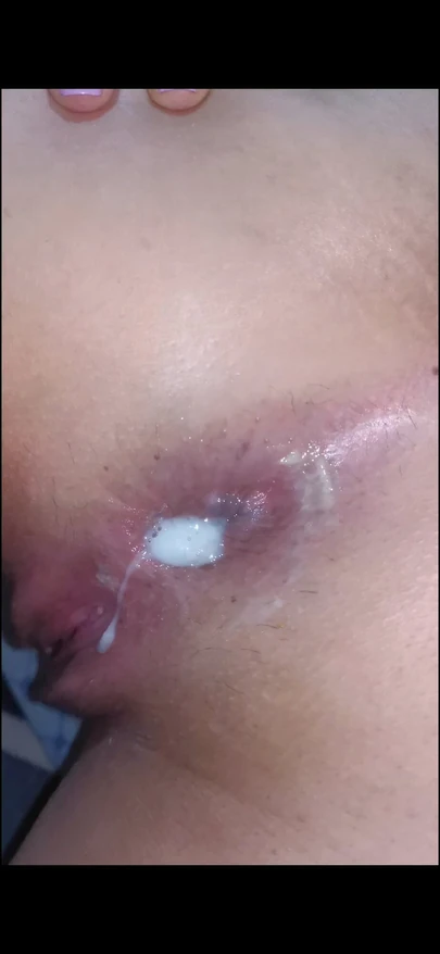 СПЕРМА ВНУТРИ МОЕЙ ЗАДНИЦЫ!!