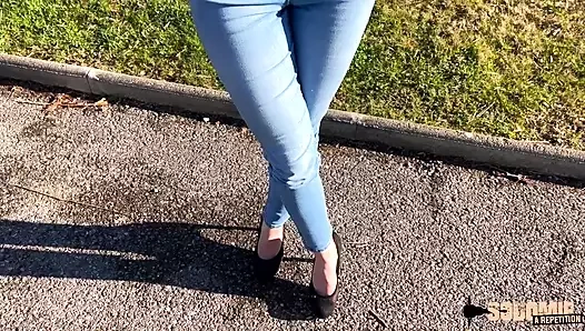 Crystal erkek arkadaşının haberi olmadan götünü dolduruyor