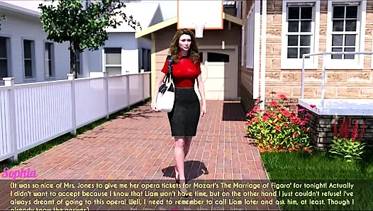 4. gün - bölüm 2 - Sophia onun için çalışan seksi bir hizmetçi aldı