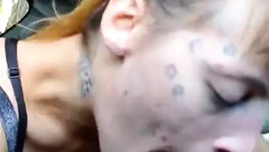 Cum yutmak içinde araba