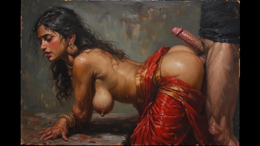 Hintli evli kadın kocasını sikiyle tatmin olmadığı için aldatıyor