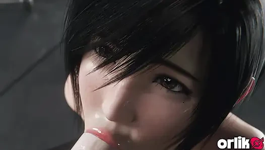 Yuffie final fantezisi 7 tamamen çıplak oral seks hizmeti - ıslak ve dağınık 4k 3D animasyon