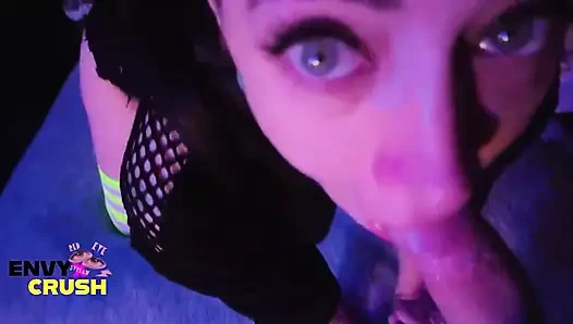 Neon thigh highs'ta envy x