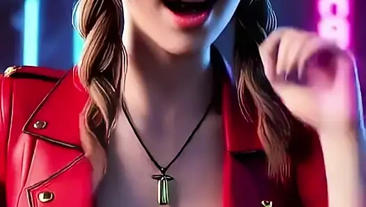 Aerith neşeli dans (iki kez - evet veya evet) ff7 3d dans