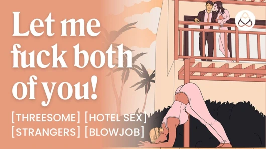 Asmr sesli porno: ffm iki kızla otelde üçlü seks şanslı bir adamla sikişiyor - kadınlar için erotik ses hikayesi