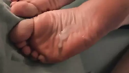 cuming üzerinde buruşuk tabanlar