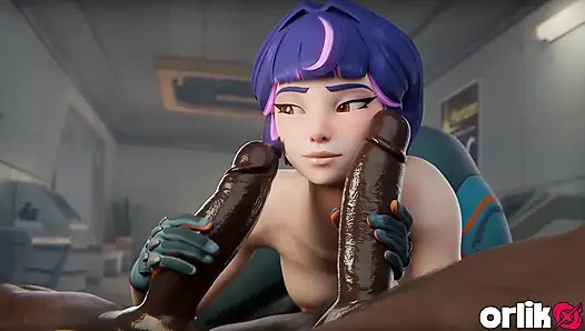 Juno Overwatch 3D anal fahişe