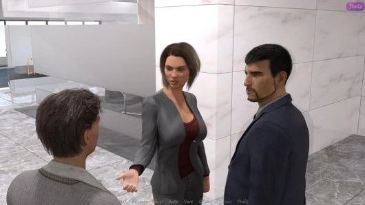 Üvey erkek kardeşimin karısı #34 John Katherine'in göğüslerine bakıyordu ve dikkat çekti