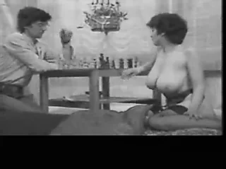 Merkez Bankası büyük göğüsleri klasik retro vintage 50'lerin black&amp;white nodol7