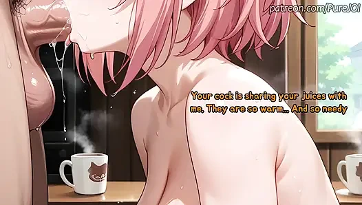 Mankitsu'lu kızlar özel bir hediye sundu (seks 31 talimatı)