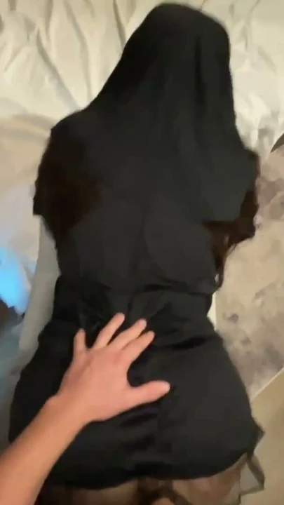 günahkar rahibe halloween gecesi köpek stili creampie yapılıyor | Klip 1