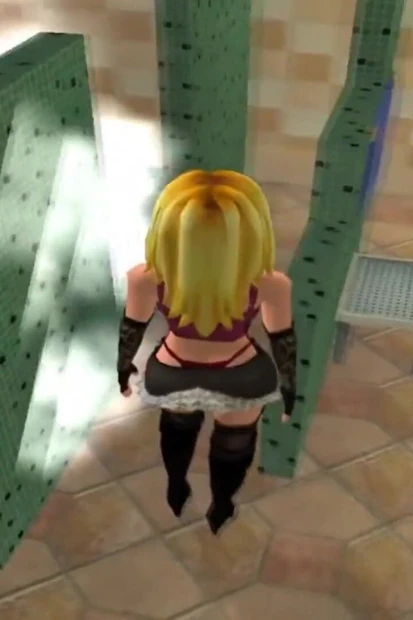 Сексуальный транс играет со ступнями и играет в игру с донгом