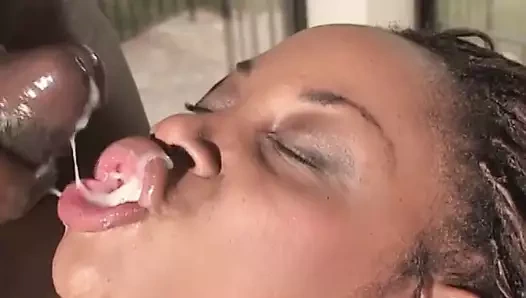 Siyah kız için çifte zevk