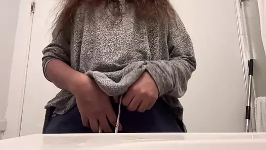 Cildimde ve amcığımın kıllarında krem asmr sesi, ovulating ve kremsi vajinada parmaklar.