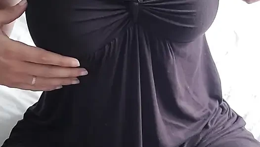 MILF alone at home