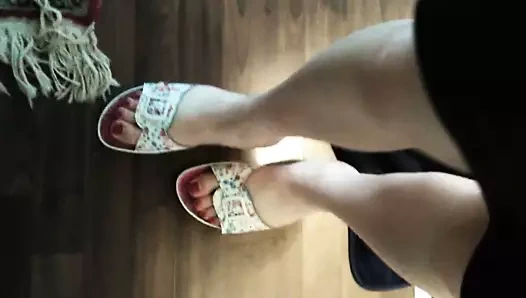 Masaj terlikleri ve duş