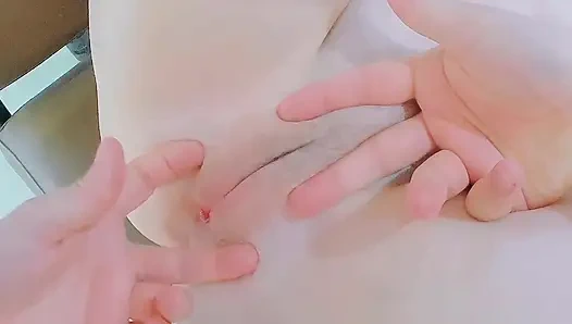 Öğrenci amına her penetrasyonla inliyor