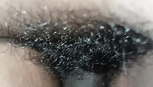 Lovely asian wife moaning while under arm licking