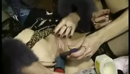 Hayley Russell ile İngiliz klasik yumruk sokma