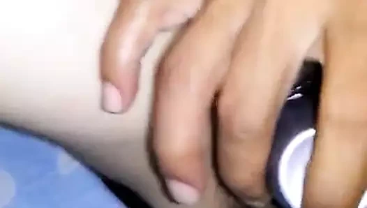 Vecina masturbandose