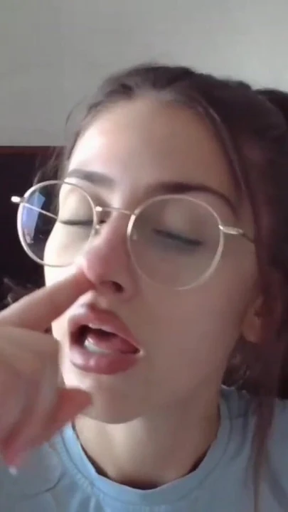 Iconic moment from "SHANAXNOW NOSE FETISH EATING BOOGERS PRESS NOSTRILS MOANING"