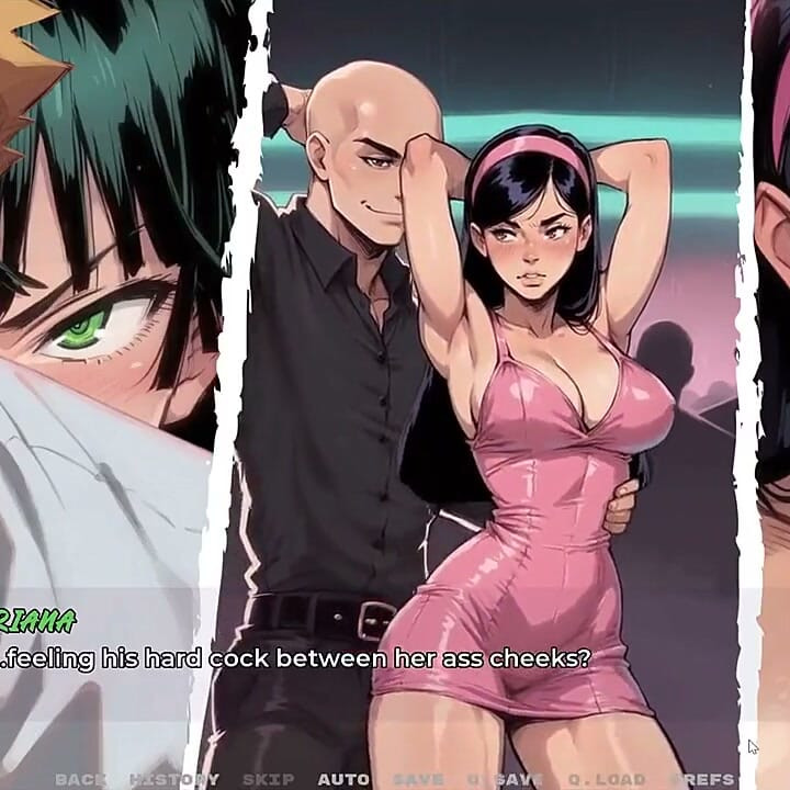 Yeni Kız Arkadaşım Tabu Hentai Oyunu Bölüm 61 Bu meydan okuma oyunu bir swinger gangbang'a dönüşüyor!
