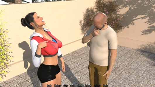 Tapılan evlilik - bölüm 1 - Austin ve Evelyn Bay Thompson'a bahçe yapımında yardım etti