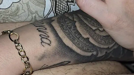 Üvey anne yakın çekim mastürbasyon üvey oğlu eğlence için büyük yarak