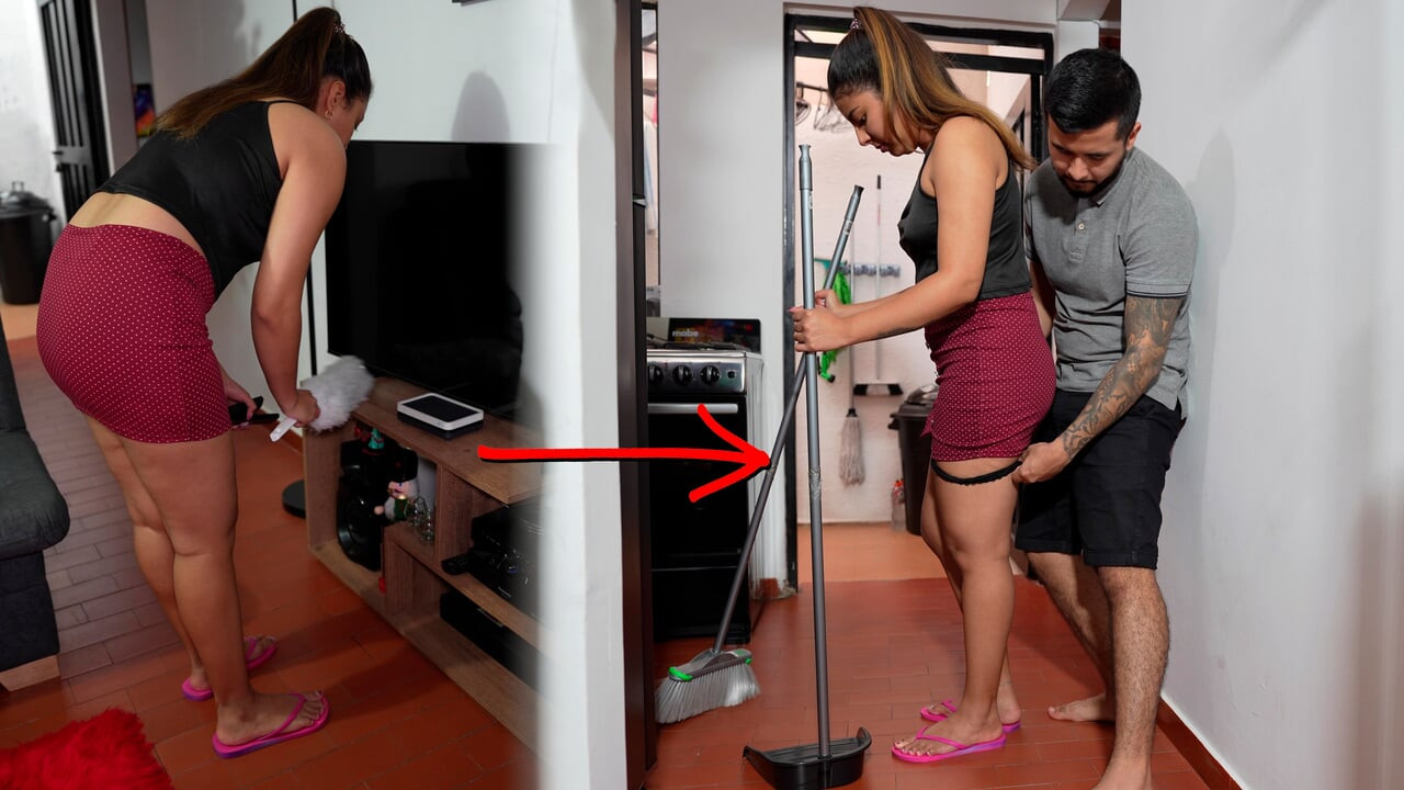 Hizmetçi işteki ilk gününde bunun başına gelmesini beklemiyordu.
