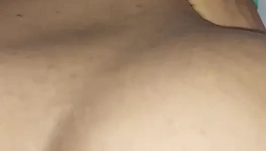 Vanessinha Got All Honeyed with Cum After Sitting on Top of Me on the Couch