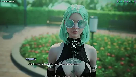 Shamandev'in arzu gölgeleri - kolej cosplay etkinliği, sınıf mastürbasyonu 61