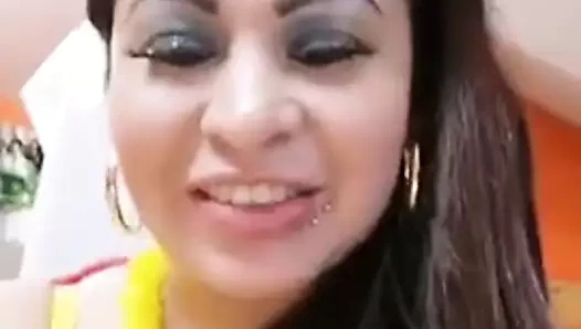 Diana Saldana yellow bikini