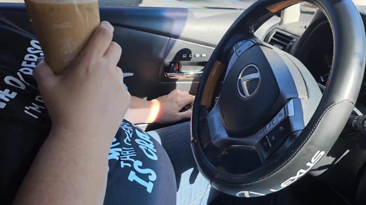 Sokağın kenarındaki bir yabancıdan otuzbir çekmesini ve buzlu kahveme boşalmasını istedim (genel mastürbasyon) açık havada araba seksi