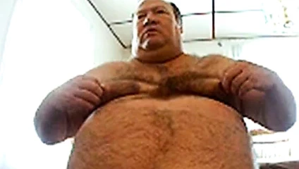 Superchubby baba web kamerası önünde eğlence var
