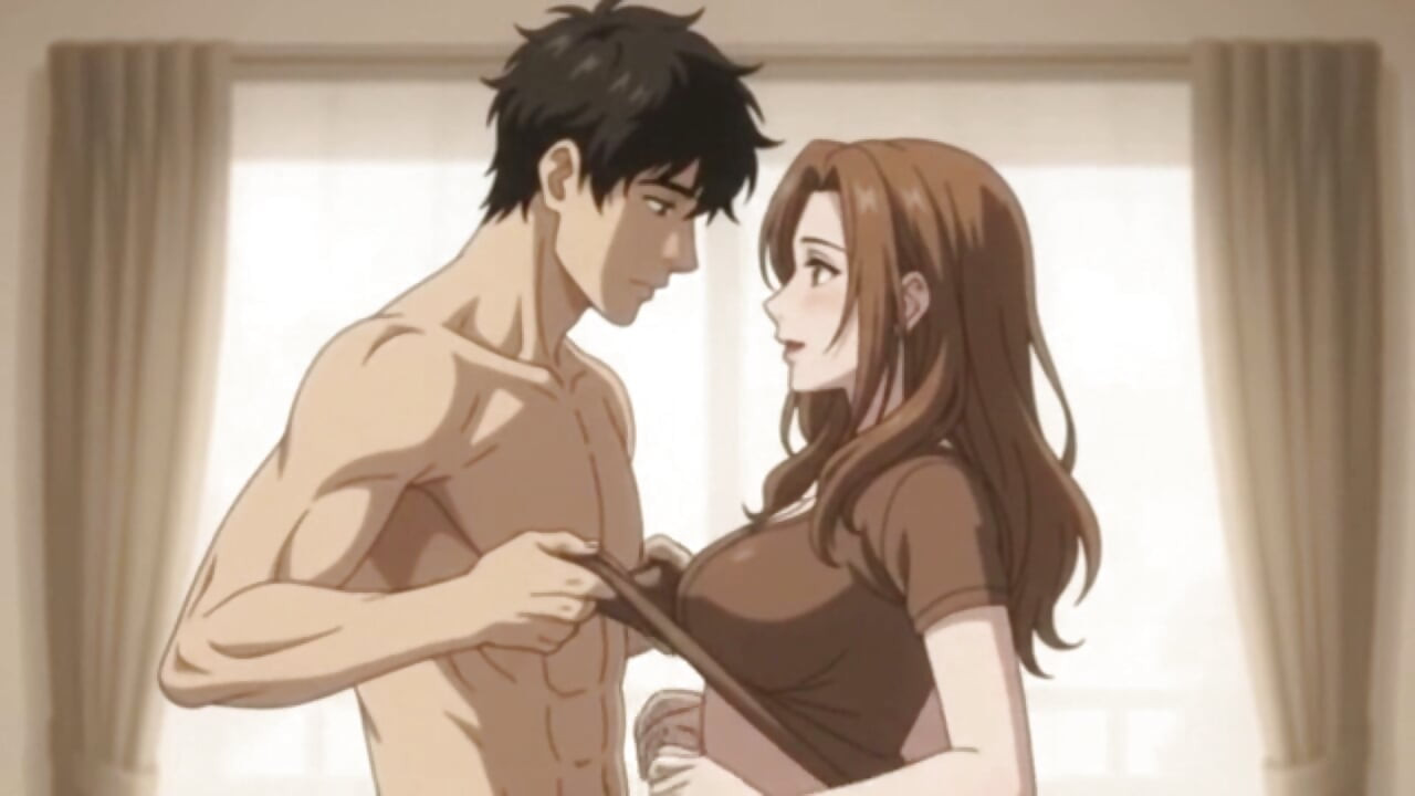 Roommate's Girlfriend Walked In and seduce me to fuck her