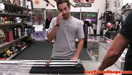Real amateur pawns asshole for cash POV