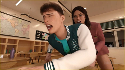 Transeksüel öğretmen 18 artı üniversite öğrencisinin göt deliğini sikiyor