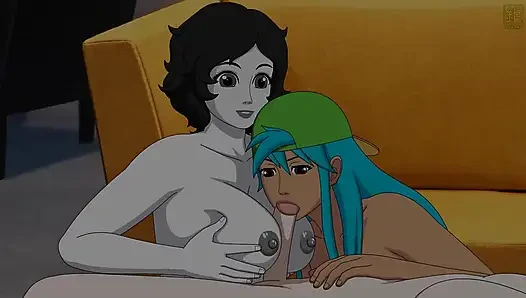 Yatak odası ödül: pizza porno panik