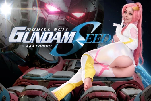 Vrcosplayx jewelz blu mobil takım elbiseli lacus clyne gundam seed sana çok susamış