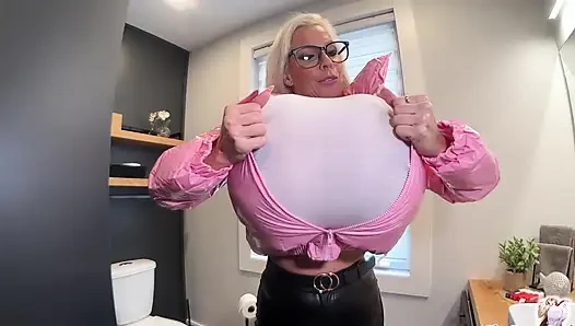 Tam video! Parlak kabarık ceket genişletmeleri, bugün daha soğuk bir gün ve kim soğuk diyor, kabarık ceket diyor!