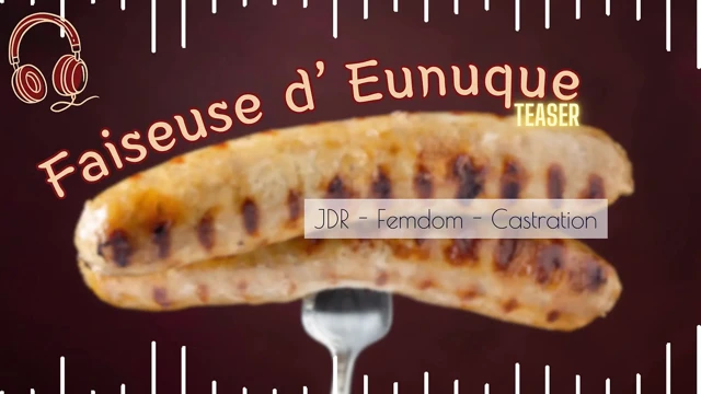 (frakkör) Je te coupe la bite - Fransız sesli kadın egemenliği kastrasyon