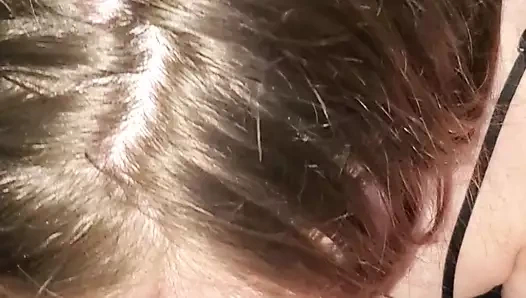 V'nin hızlı oral seks